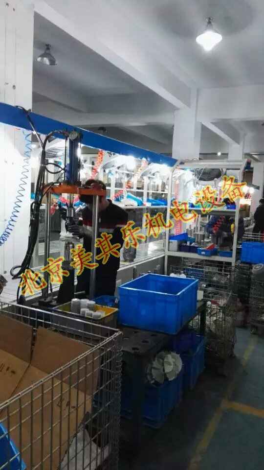 現代化高壓風機生産工藝之轉子組裝生産線