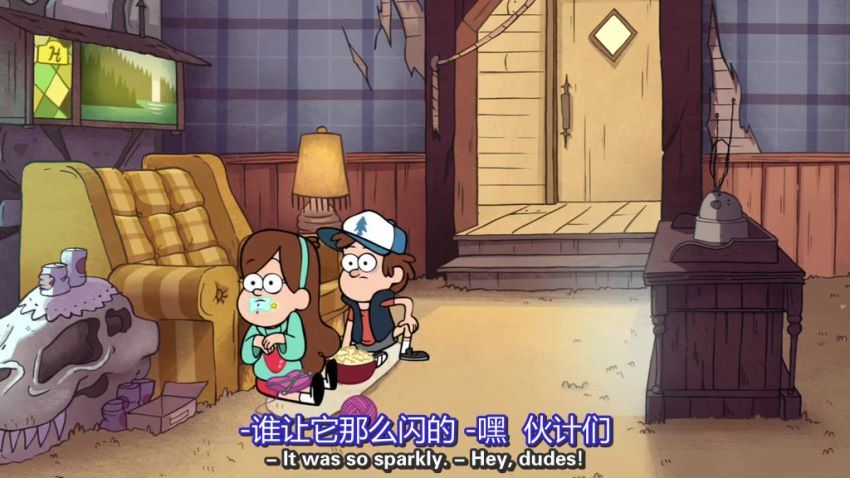 英文动画：怪诞小镇 Gravity falls 百度网盘(7.68G)